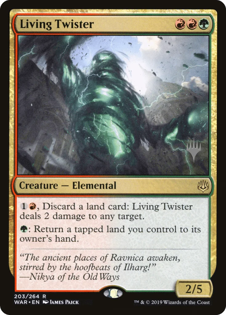 Living Twister · War of the Spark Promos