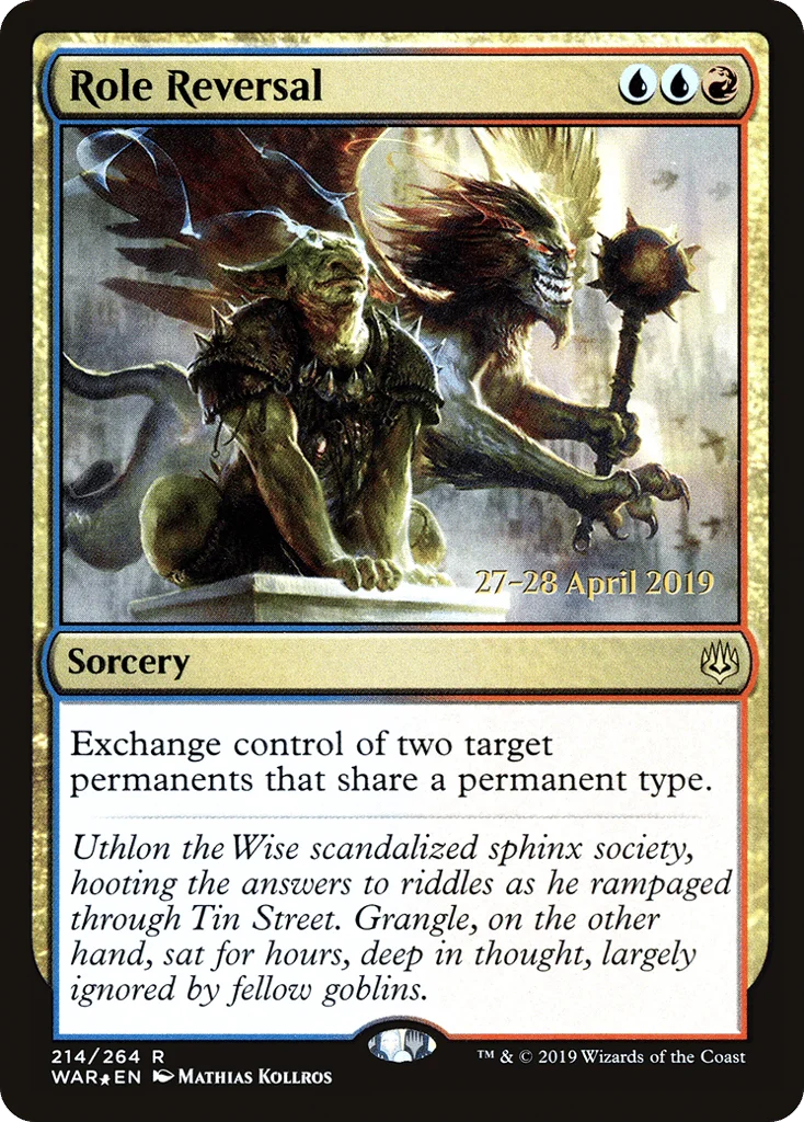 Role Reversal · War of the Spark Promos