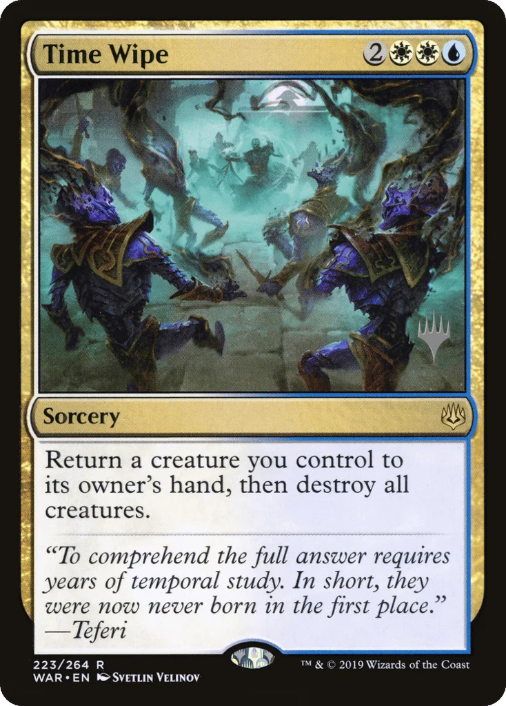 Time Wipe · War of the Spark Promos