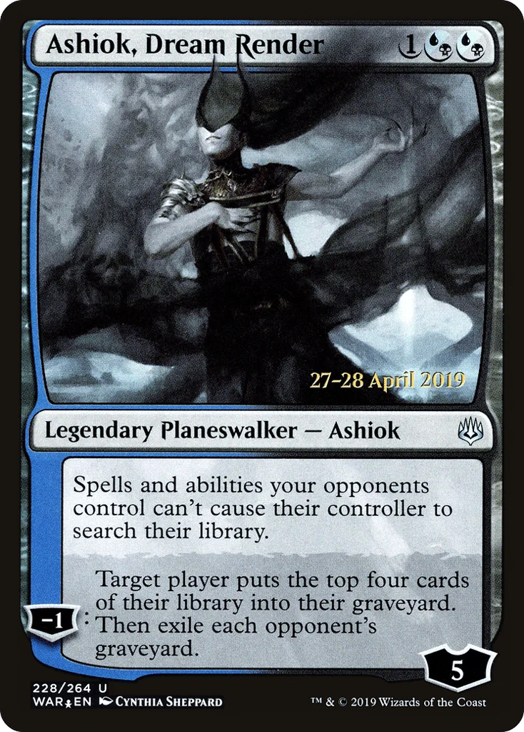 Ashiok, Dream Render · War of the Spark Promos