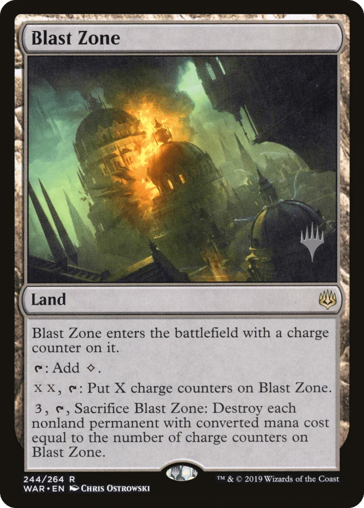 Blast Zone · War of the Spark Promos