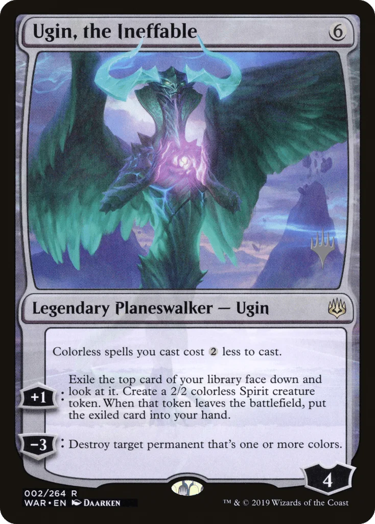 Ugin, the Ineffable · War of the Spark Promos