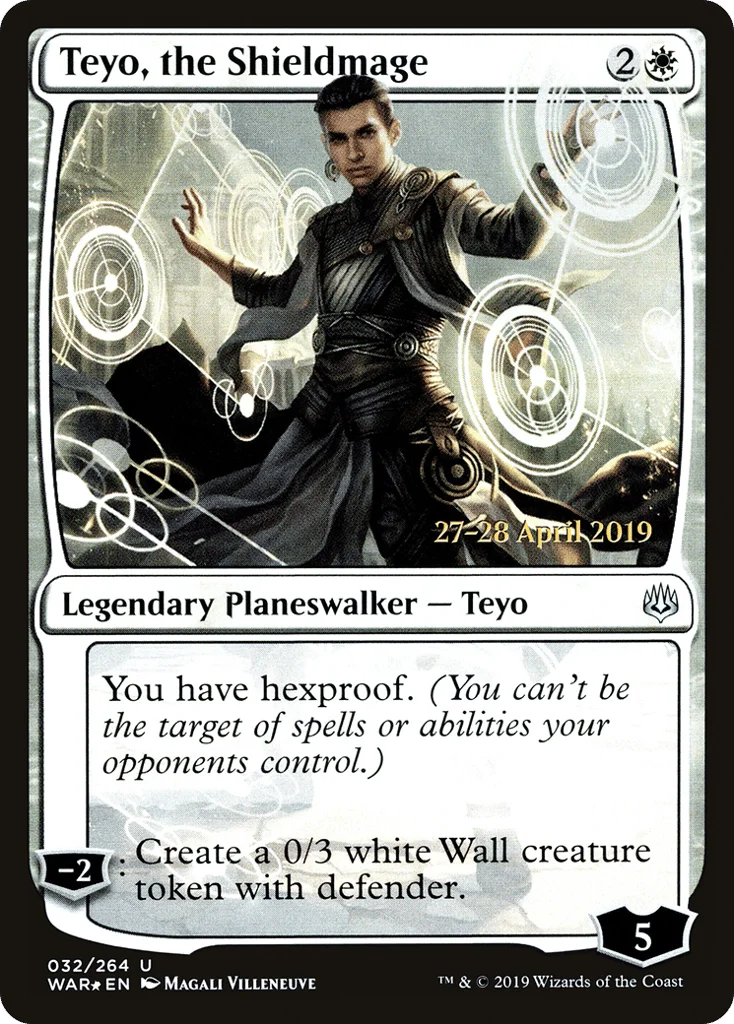 Teyo, the Shieldmage · War of the Spark Promos