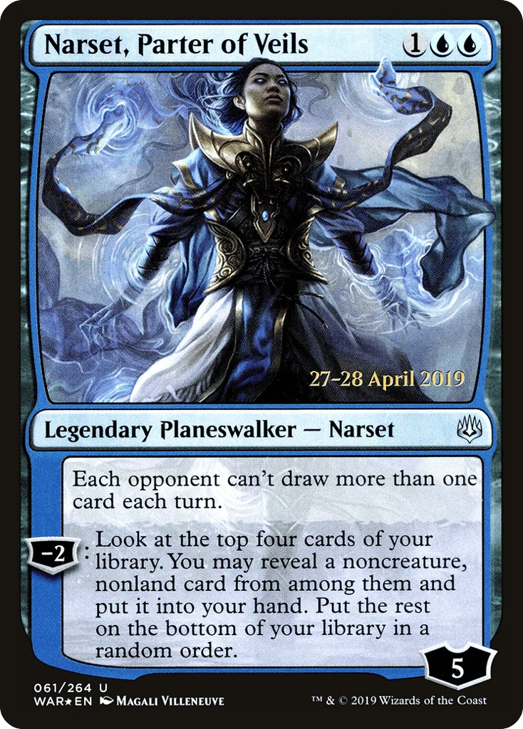 Narset, Parter of Veils · War of the Spark Promos