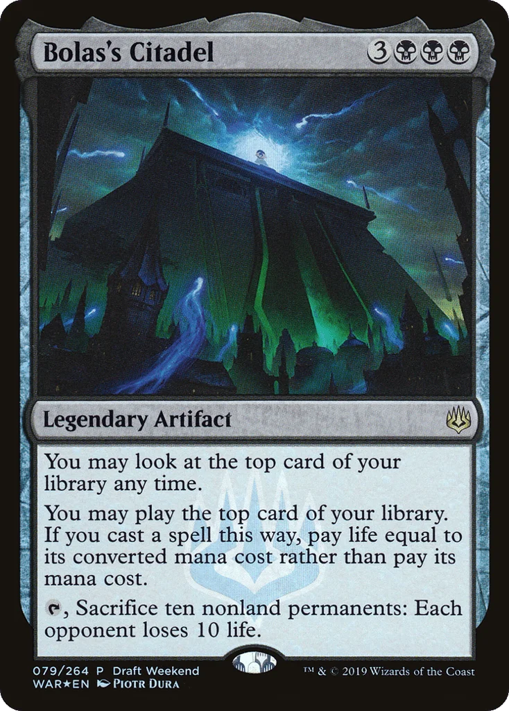 Bolas's Citadel · War of the Spark Promos