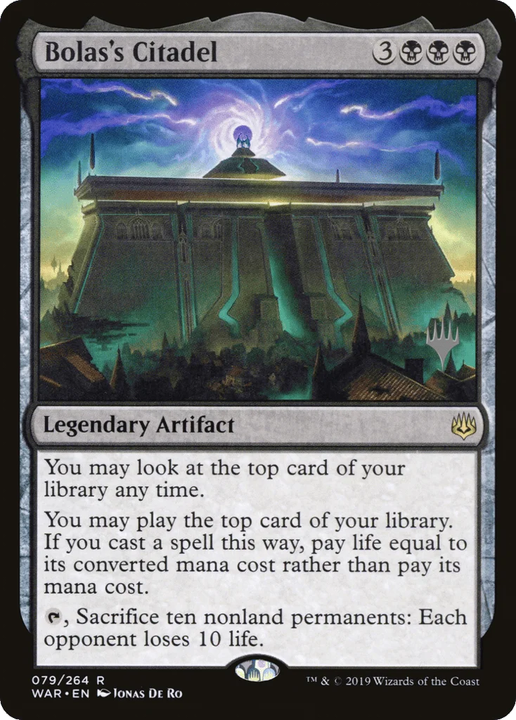 Bolas's Citadel · War of the Spark Promos