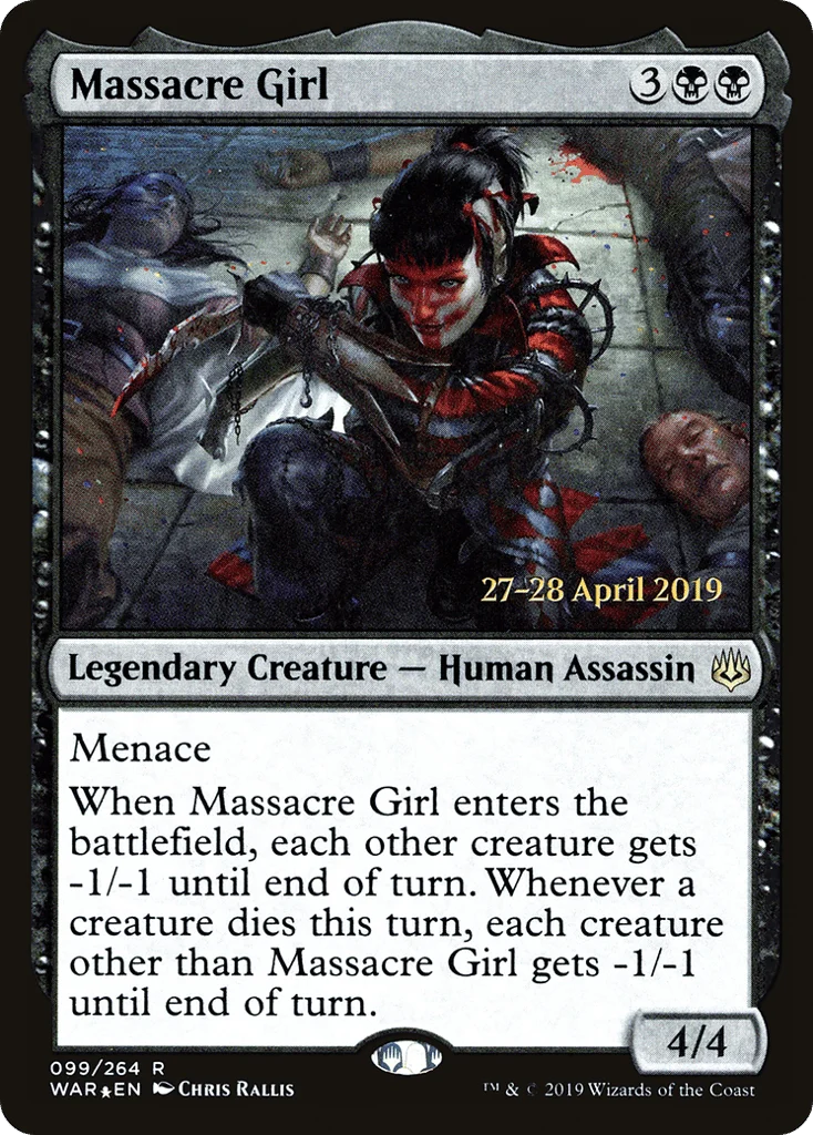Massacre Girl · War of the Spark Promos