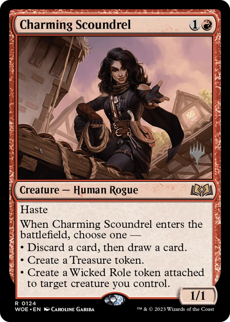 Charming Scoundrel · Wilds of Eldraine Promos