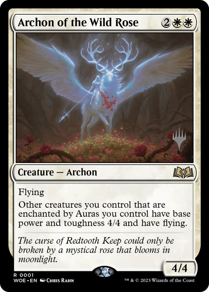 Archon of the Wild Rose · Wilds of Eldraine Promos