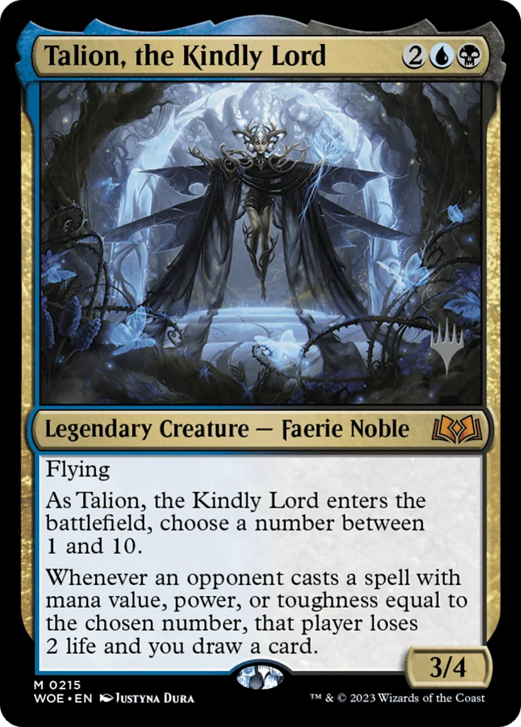 Talion, the Kindly Lord · Wilds of Eldraine Promos