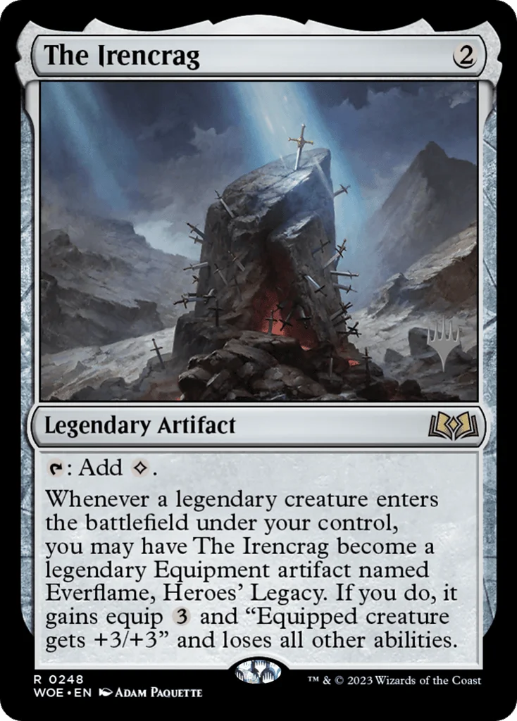 The Irencrag · Wilds of Eldraine Promos