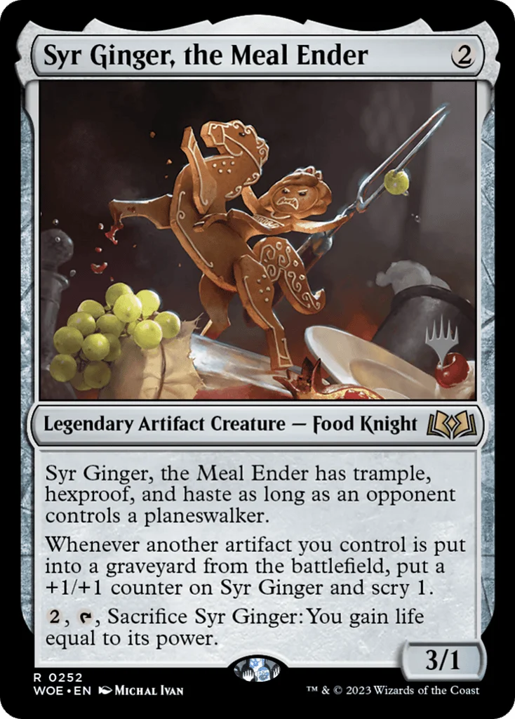 Syr Ginger, the Meal Ender · Wilds of Eldraine Promos