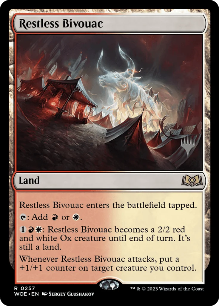 Restless Bivouac · Wilds of Eldraine Promos