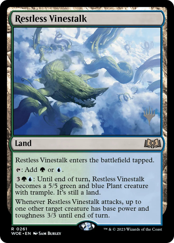 Restless Vinestalk · Wilds of Eldraine Promos