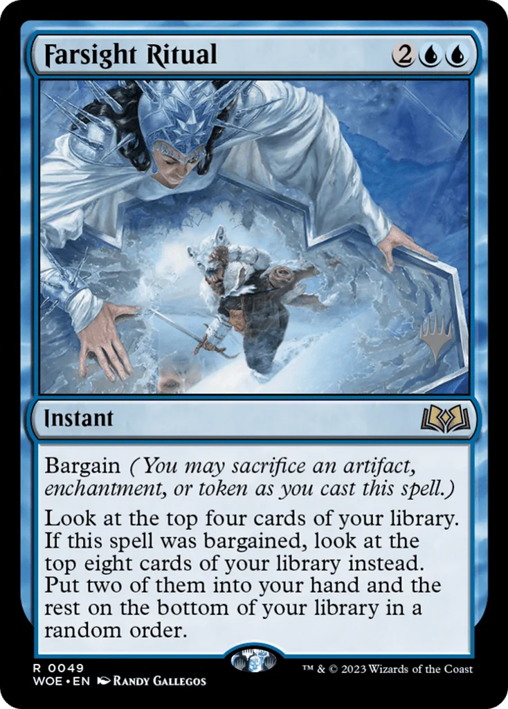 Farsight Ritual · Wilds of Eldraine Promos