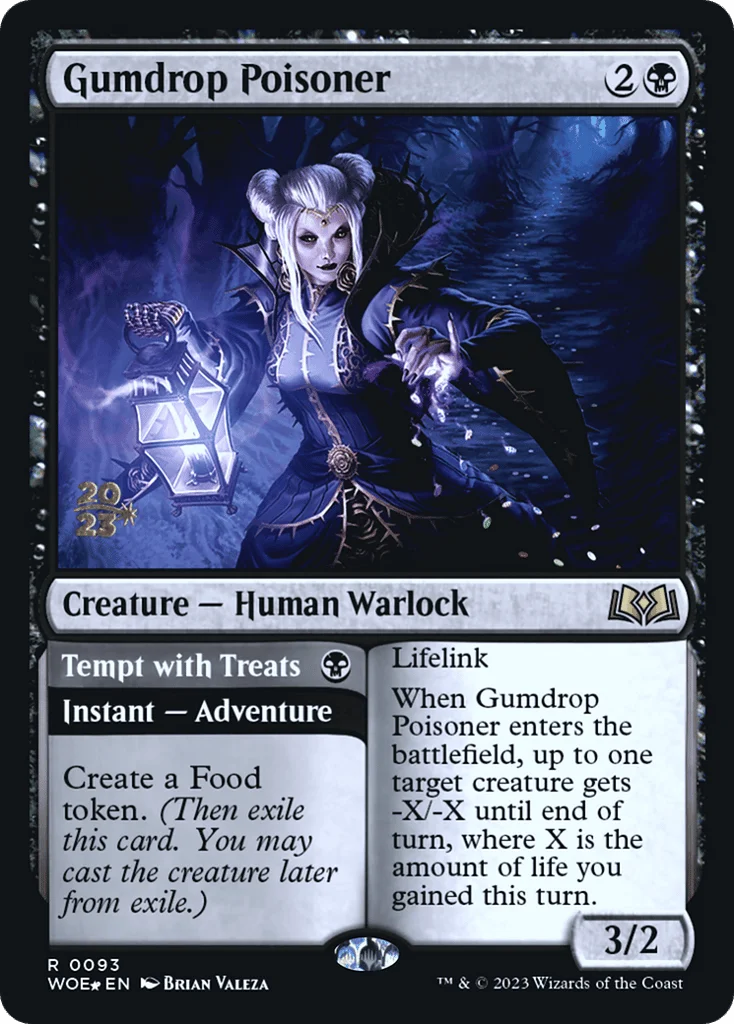 Gumdrop Poisoner // Tempt with Treats · Wilds of Eldraine Promos