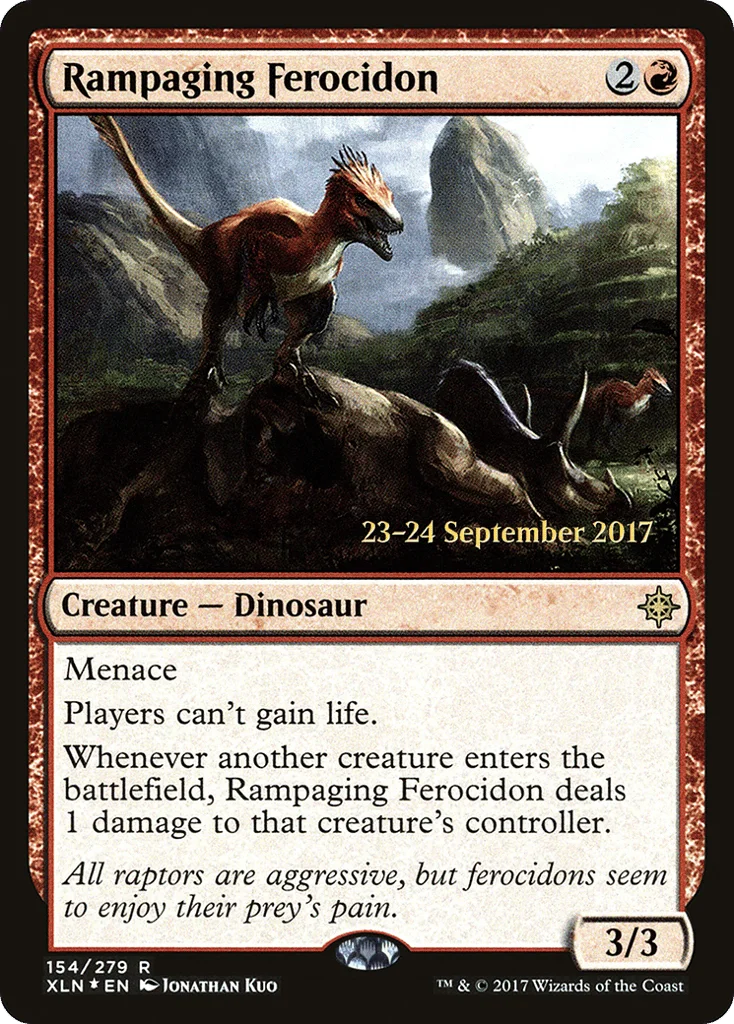 Rampaging Ferocidon · Ixalan Promos