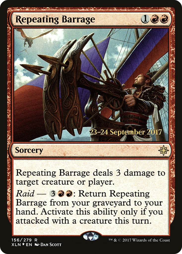 Repeating Barrage · Ixalan Promos