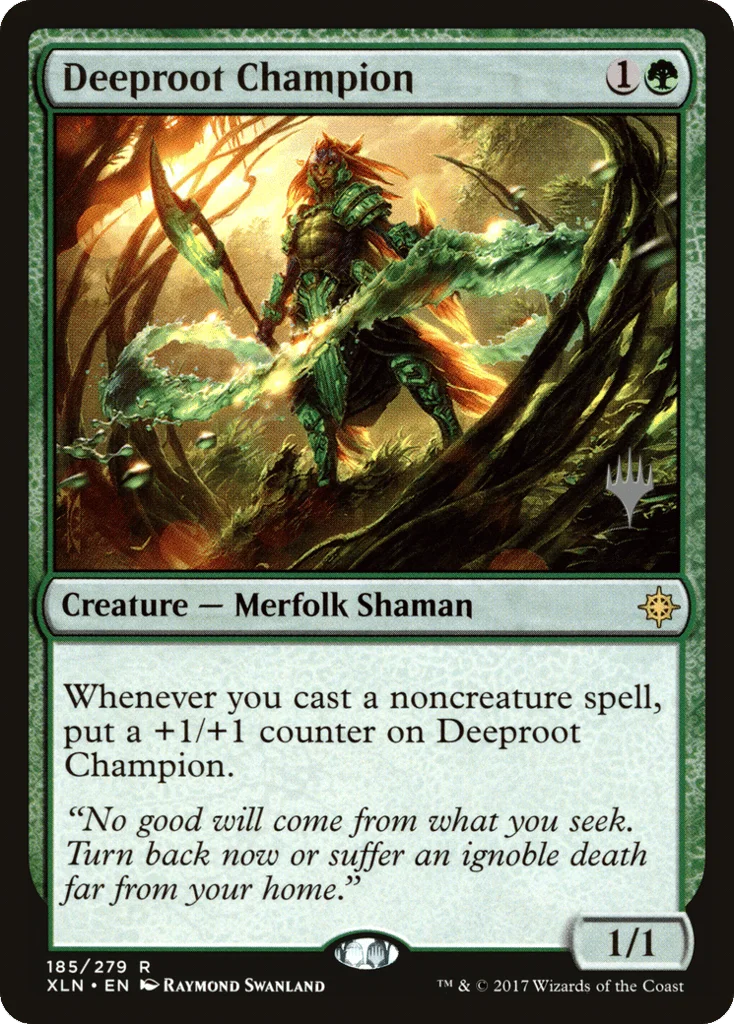 Deeproot Champion · Ixalan Promos
