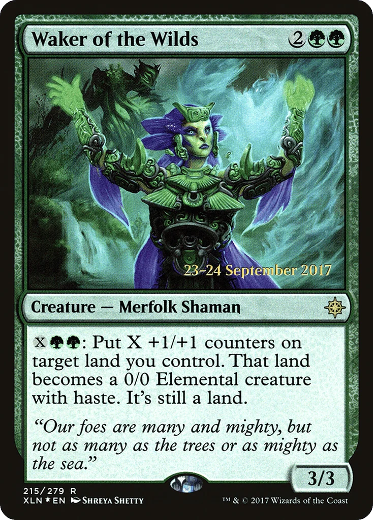 Waker of the Wilds · Ixalan Promos