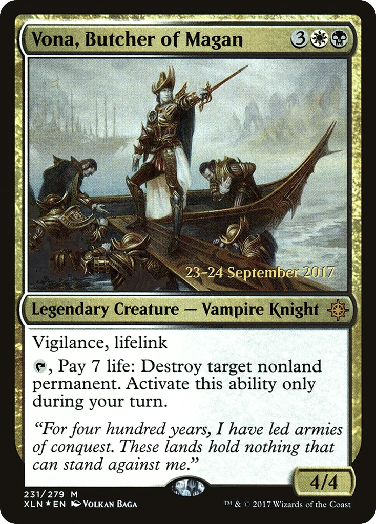 Vona, Butcher of Magan · Ixalan Promos