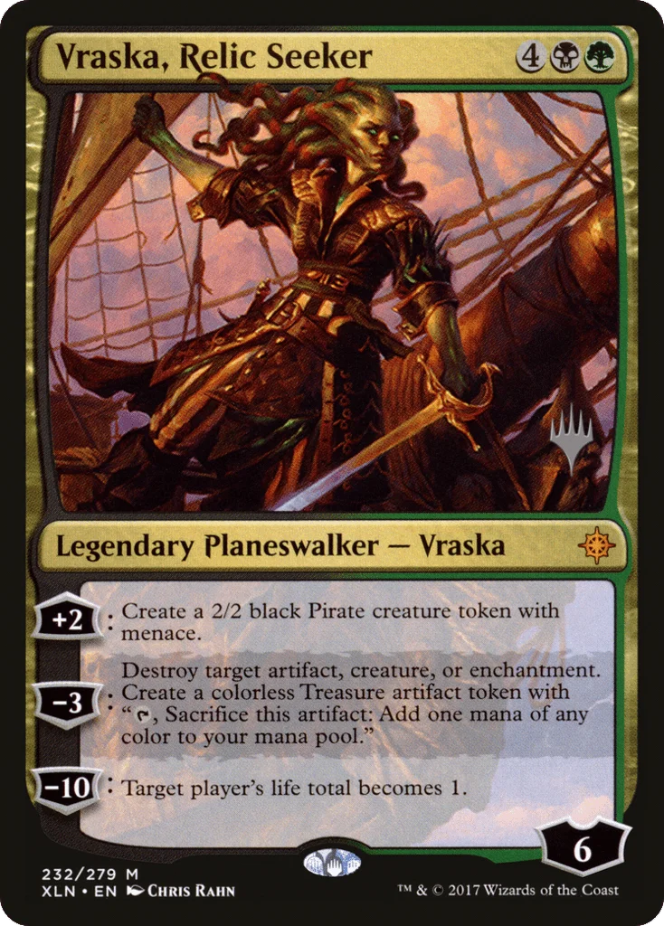 Vraska, Relic Seeker · Ixalan Promos