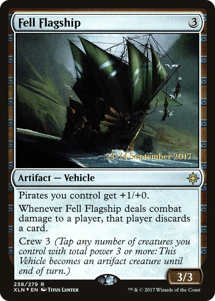 Fell Flagship · Ixalan Promos