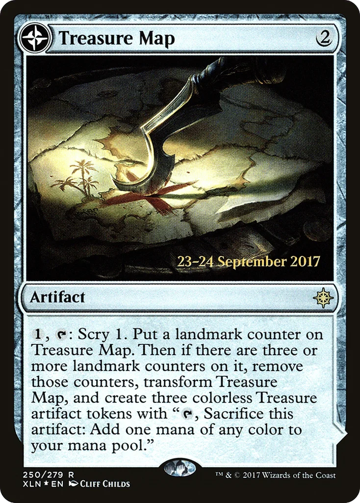 Treasure Map // Treasure Cove · Ixalan Promos