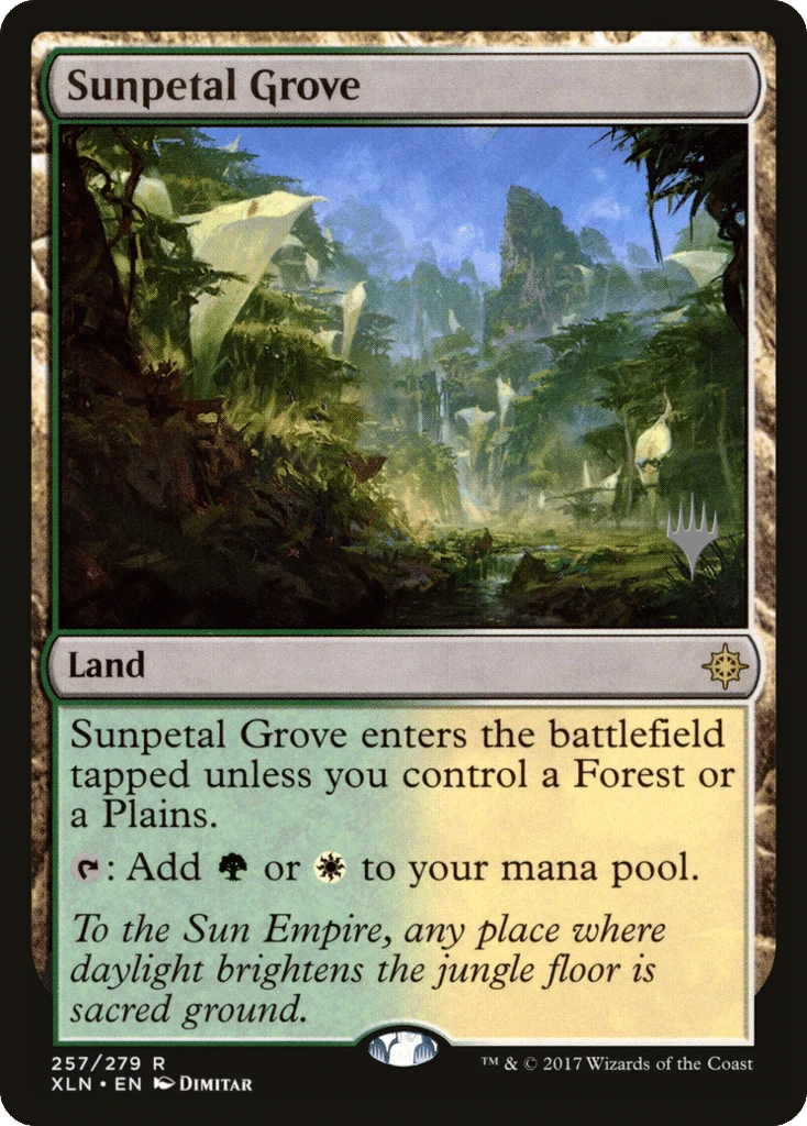 Sunpetal Grove · Ixalan Promos