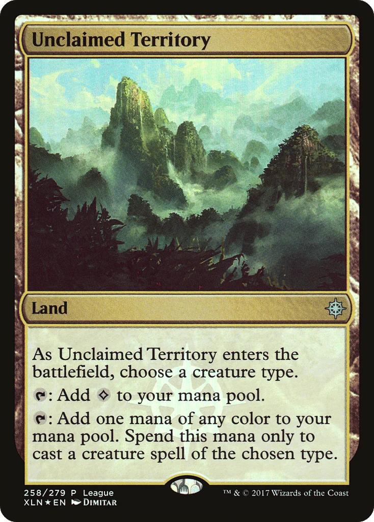 Unclaimed Territory · Ixalan Promos