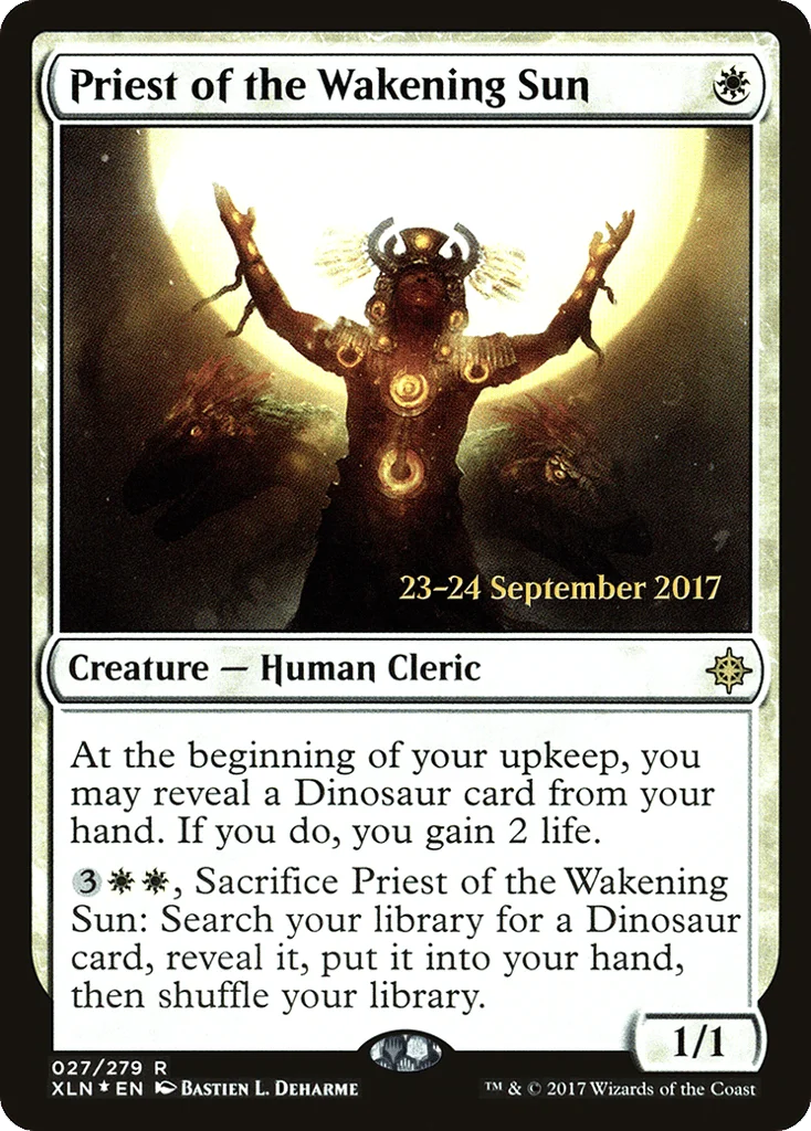 Priest of the Wakening Sun · Ixalan Promos