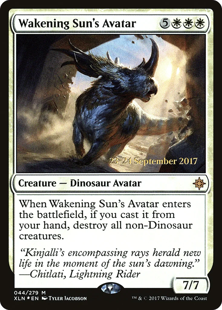 Wakening Sun's Avatar · Ixalan Promos