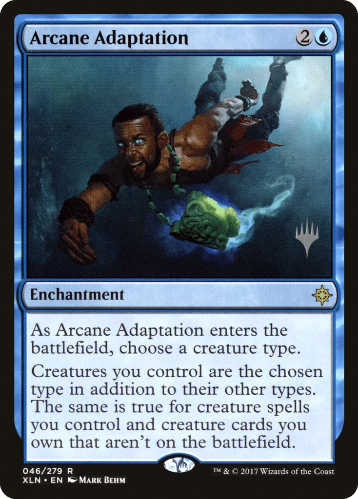 Arcane Adaptation · Ixalan Promos