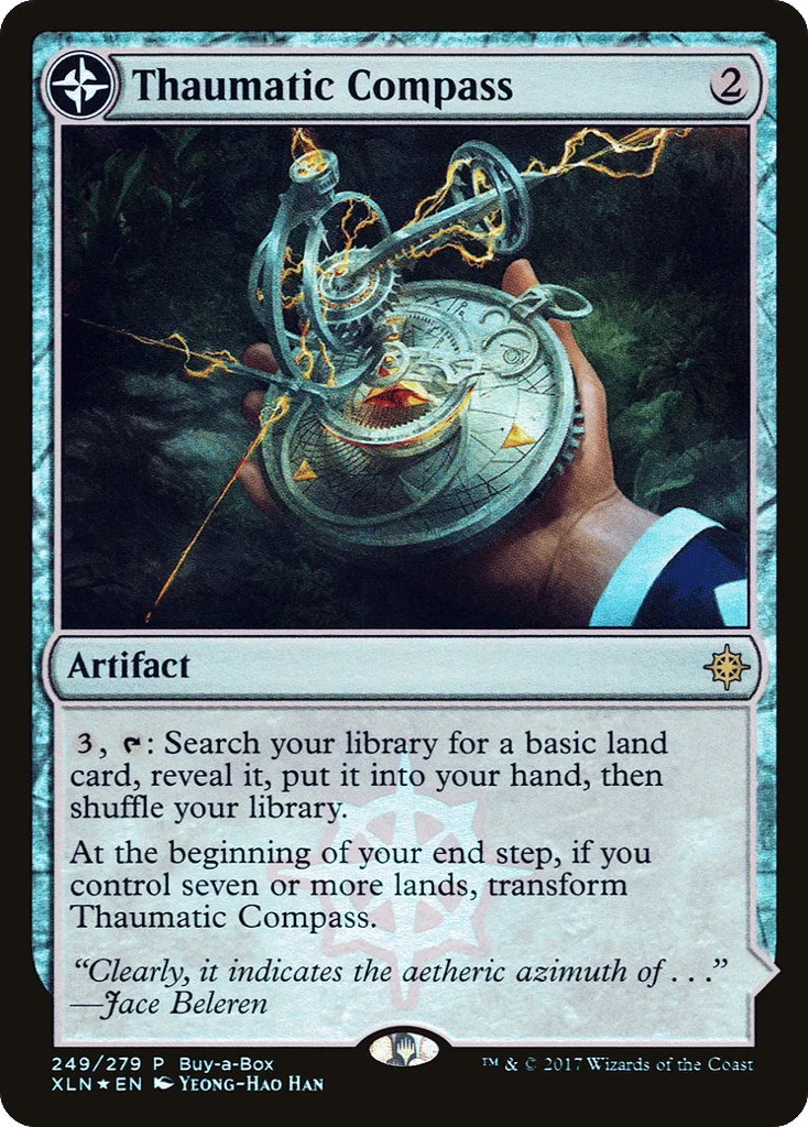 Thaumatic Compass // Spires of Orazca · XLN Treasure Chest