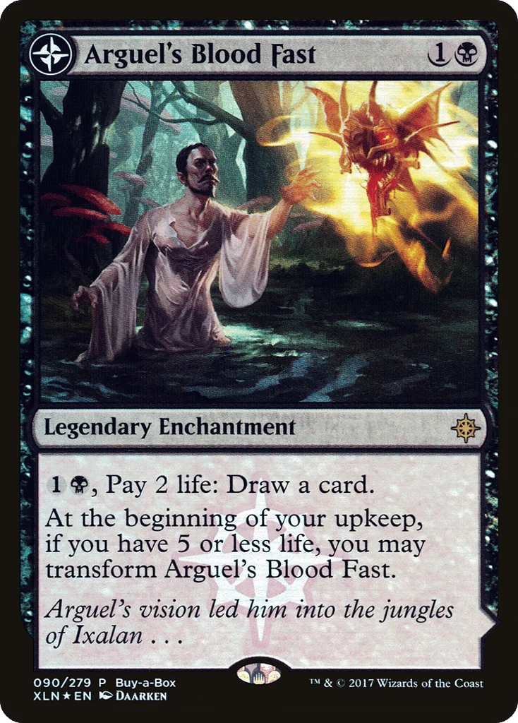 Arguel's Blood Fast // Temple of Aclazotz · XLN Treasure Chest