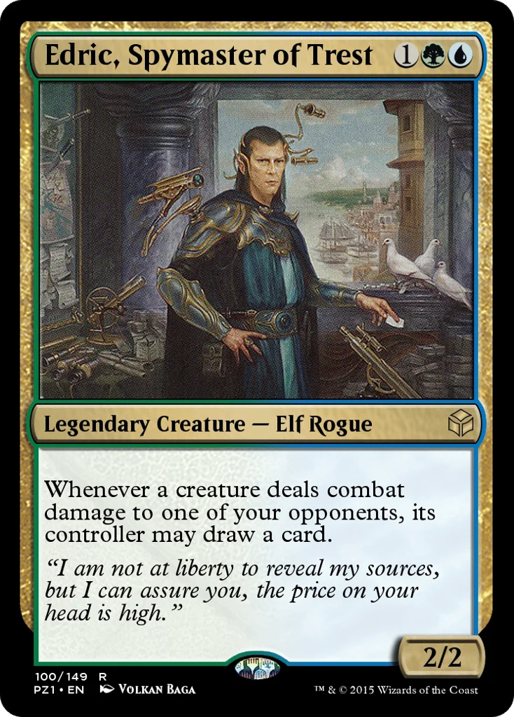 Edric, Spymaster of Trest · Legendary Cube Prize Pack
