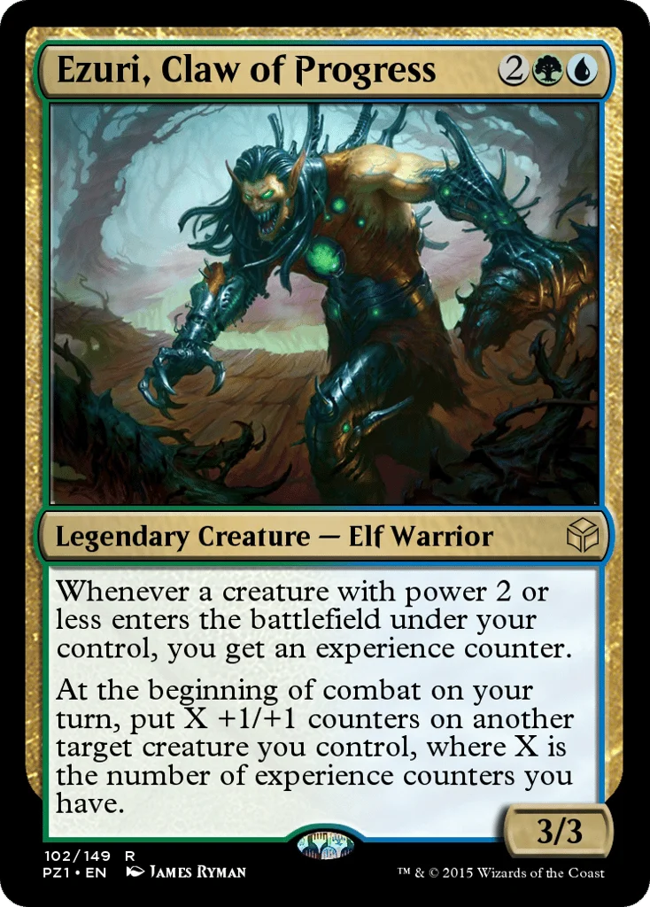 Ezuri, Claw of Progress · Legendary Cube Prize Pack