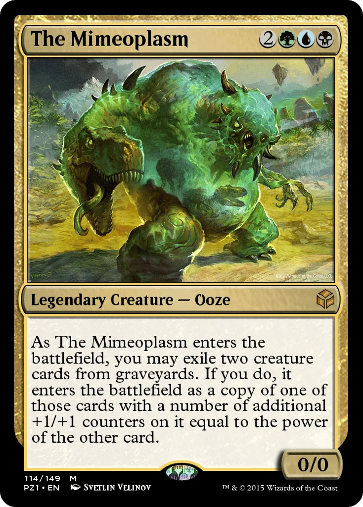The Mimeoplasm · Legendary Cube Prize Pack