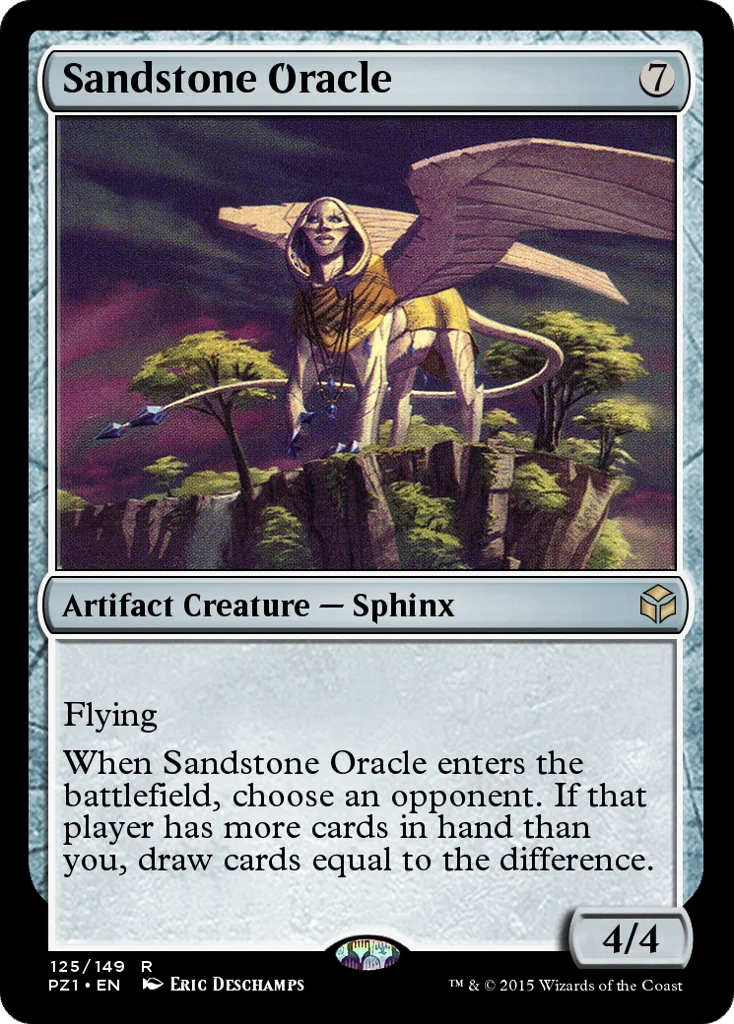 Sandstone Oracle · Legendary Cube Prize Pack