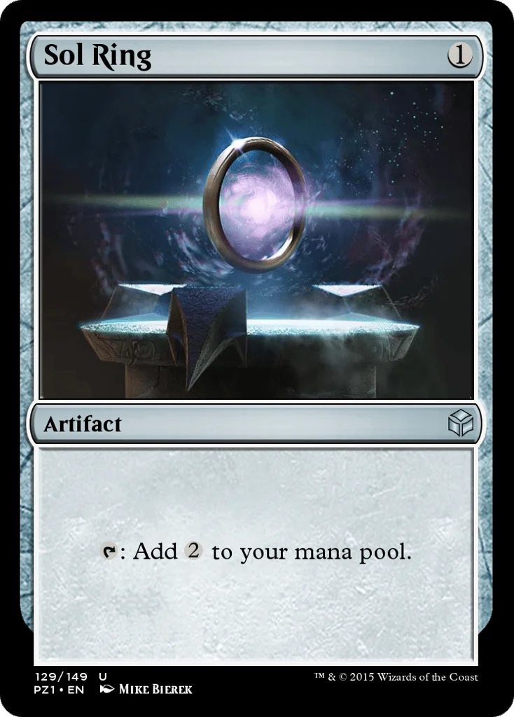 Sol Ring · Legendary Cube Prize Pack