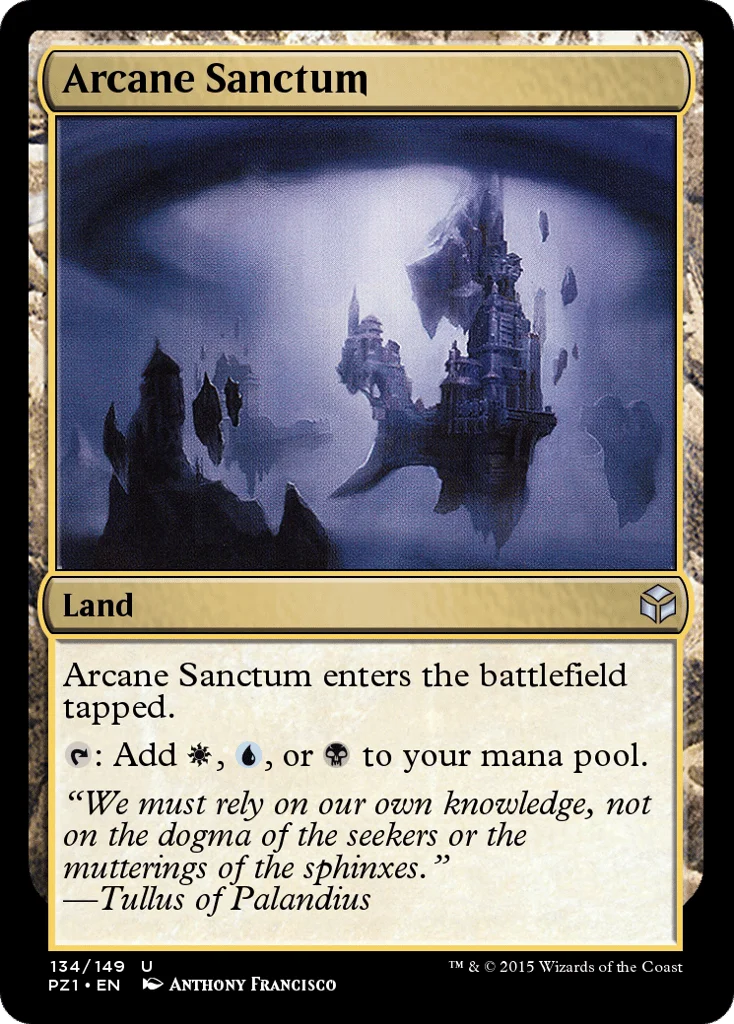 Arcane Sanctum · Legendary Cube Prize Pack