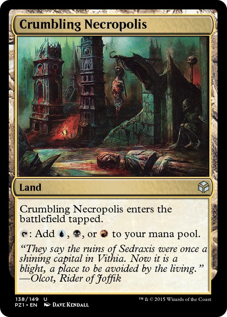 Crumbling Necropolis · Legendary Cube Prize Pack