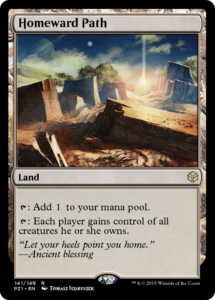Homeward Path · Legendary Cube Prize Pack