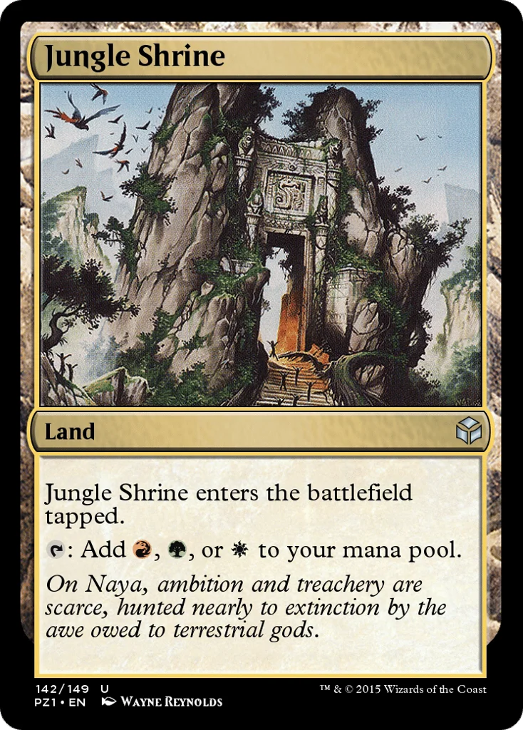 Jungle Shrine · Legendary Cube Prize Pack
