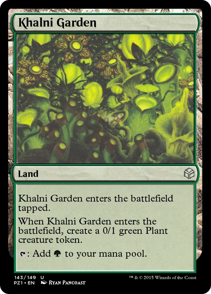 Khalni Garden · Legendary Cube Prize Pack