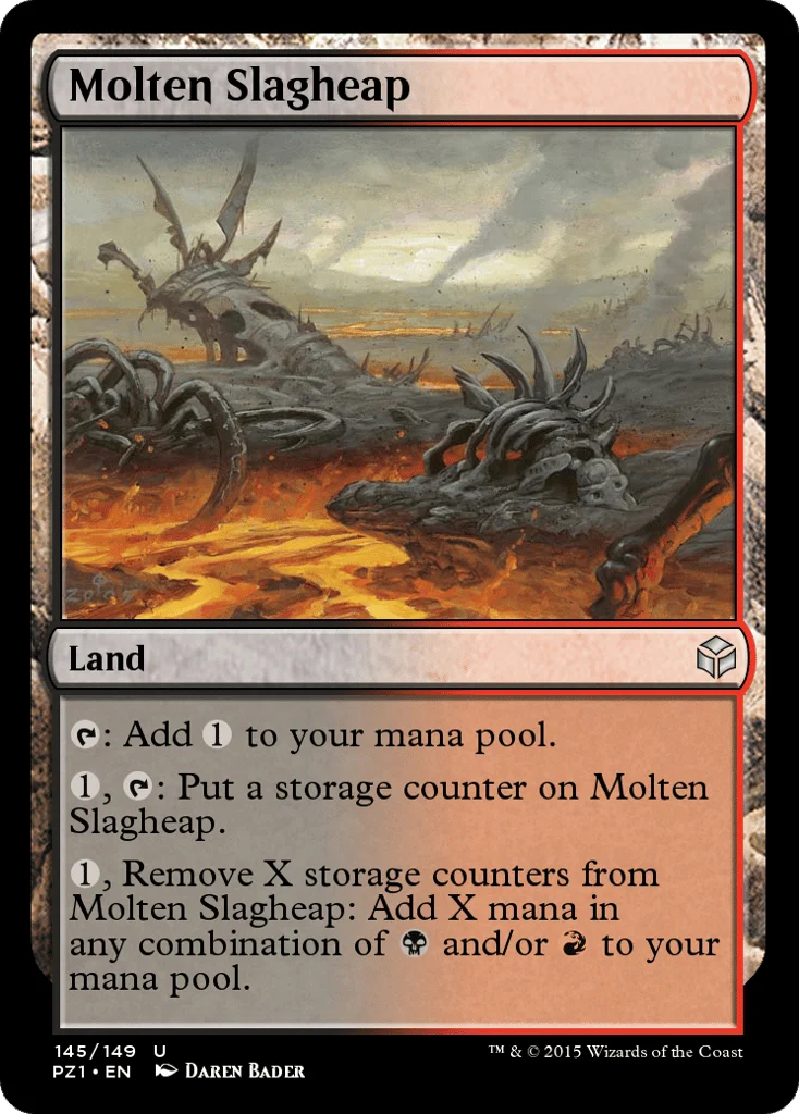 Molten Slagheap · Legendary Cube Prize Pack