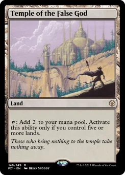 Temple of the False God
