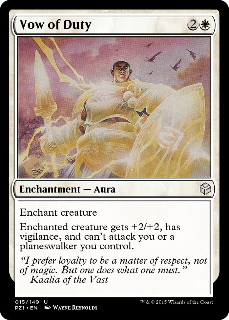 Vow of Duty · Legendary Cube Prize Pack