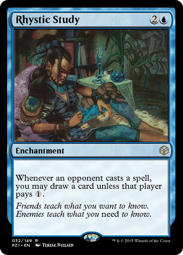 Rhystic Study · Legendary Cube Prize Pack