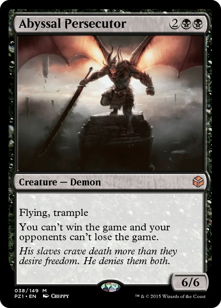 Abyssal Persecutor · Legendary Cube Prize Pack